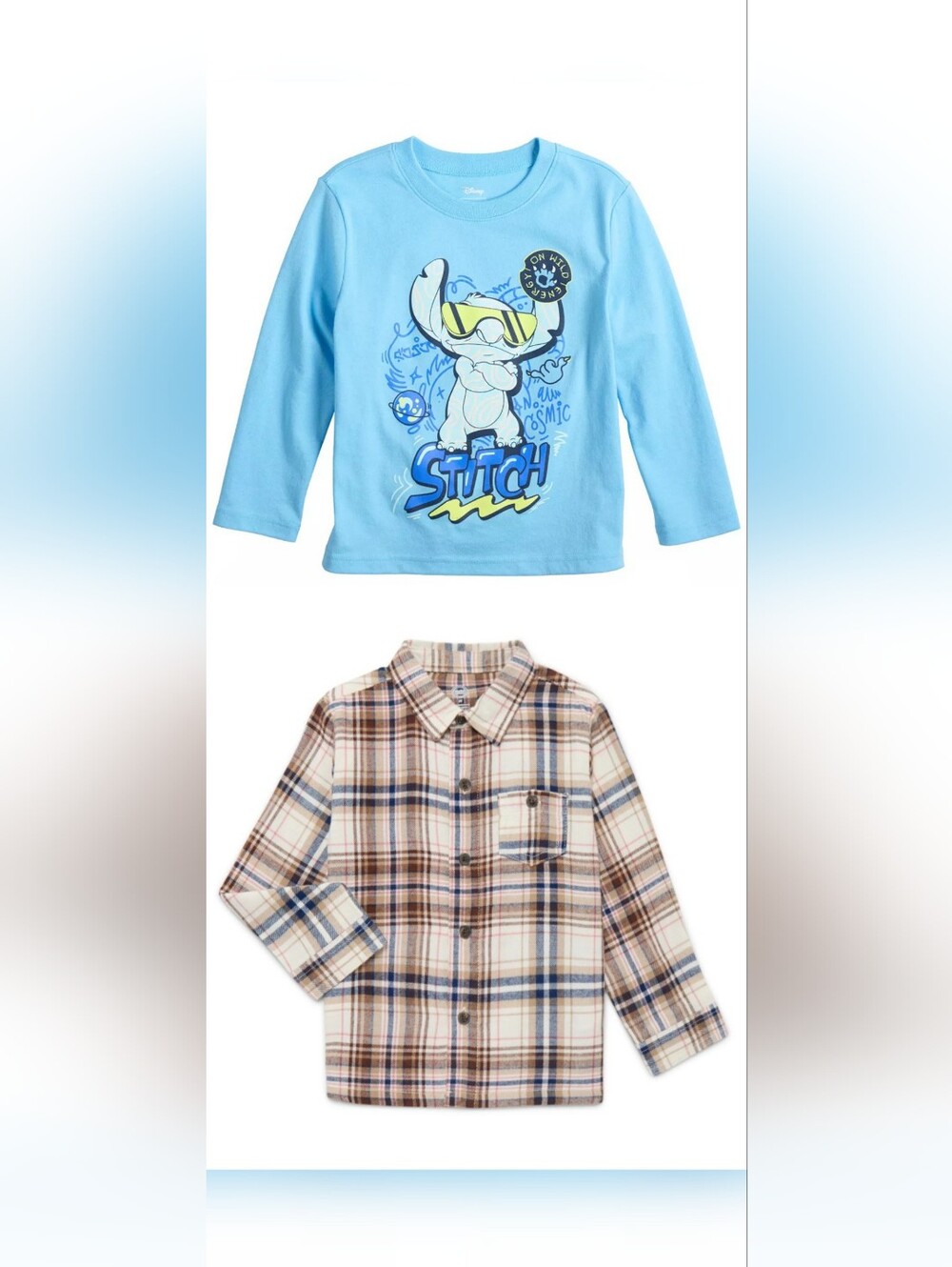 Toddler Boys Long Sleeve Shirts Size 2T